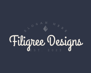 Elegant Designer Boutique logo design