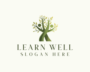 Natural Tree Wellness logo design