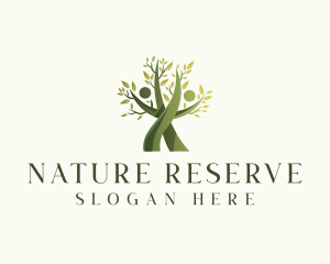 Natural Tree Wellness logo design