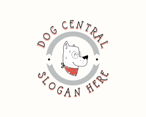 Pet Dog Grooming logo design