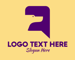 Dog Chat Message  Logo