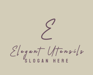 Elegant Signature Boutique logo design