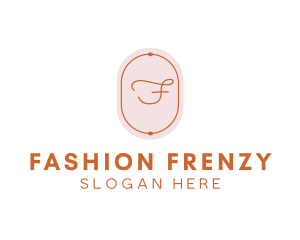 Fashion Beauty Oval logo design