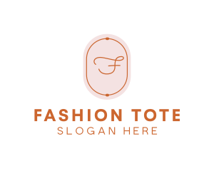 Fashion Beauty Oval logo design