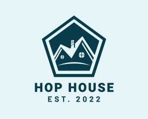 Roof House Repair  logo design