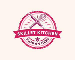 Whisk Baking Pastry logo design