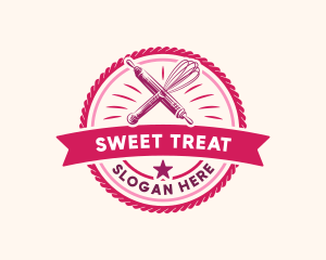 Whisk Baking Pastry logo design