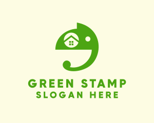 Elephant Animal Home  logo design