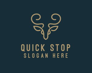 Wild Deer Hunting logo design