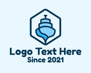 Abstract Boat Ferry logo