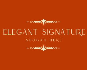 Elegant Luxury Business logo design