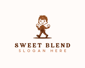 Sweet Cookie Boy logo design