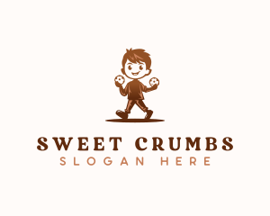 Sweet Cookie Boy logo design