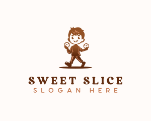 Sweet Cookie Boy logo design