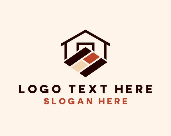 Wooden logo example 1