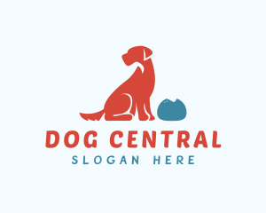 Pet Dog Grooming logo design