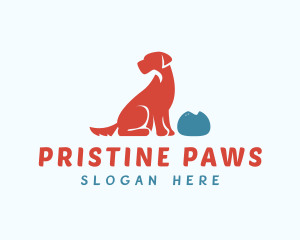 Pet Dog Grooming logo