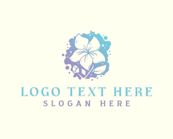 Blossom logo example 1