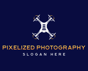 Drone Tech Rotorcraft logo design