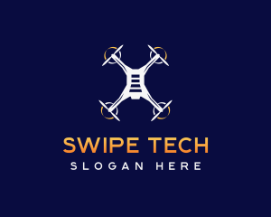 Drone Tech Rotorcraft logo design