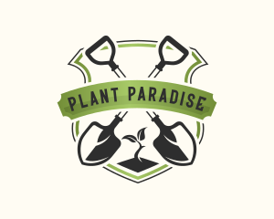 Plant Gardening Lawn logo design