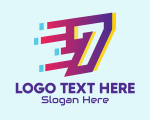 Modern Tech Number 7 logo