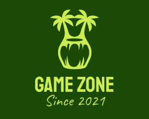 Green Coconut Juice  logo
