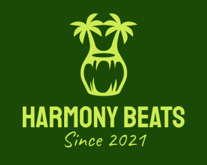 Green Coconut Juice  logo