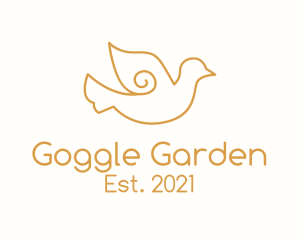 Dove Bird Garden logo design