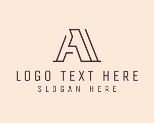 Professional Company Letter A  logo