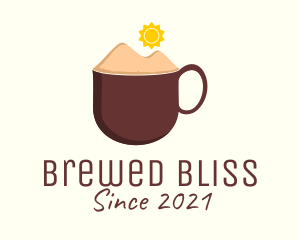 Desert Brewed Coffee  logo design