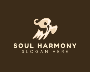 Haunted Soul Ghost logo design