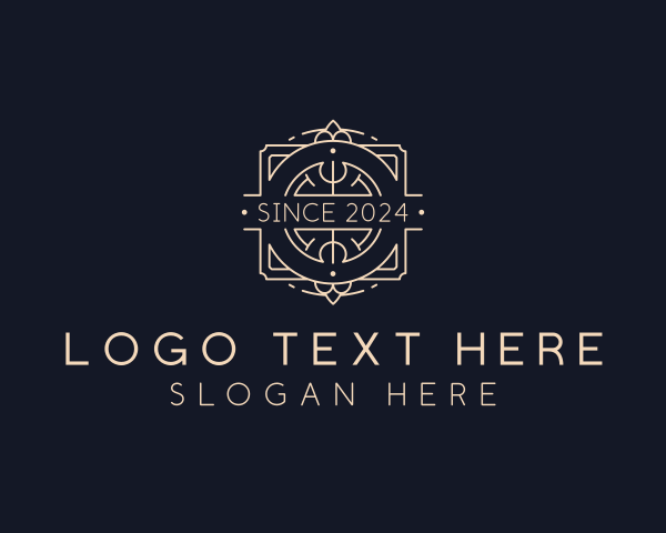 Upscale logo example 4