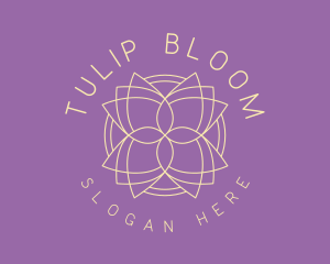 Feminine Tulip Beauty logo design