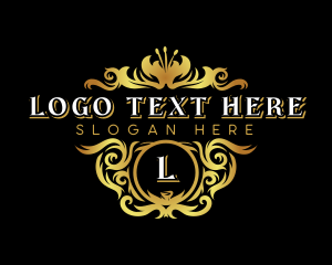 Premium Luxury Crest logo