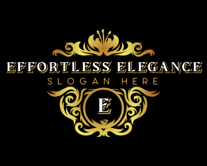 Premium Luxury Crest logo design