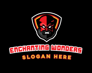 Angry Warrior Esports logo design