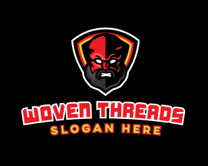 Angry Warrior Esports logo design