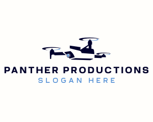 Drone Media Aerial Production logo design