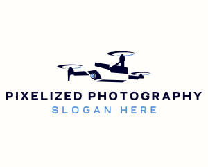 Drone Media Aerial Production logo design