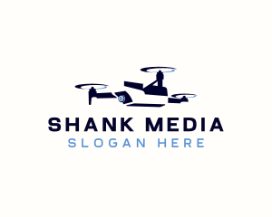 Drone Media Aerial Production logo design