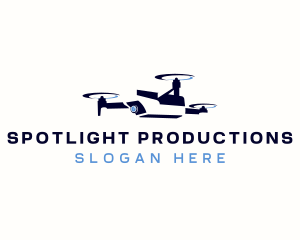Drone Media Aerial Production logo design