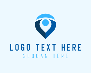 Digital Navigation Application logo design