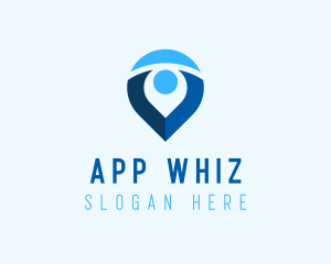 Digital Navigation Application logo design