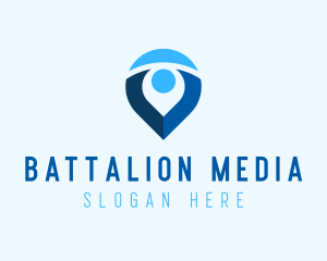 Digital Navigation Application logo design