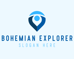 Digital Navigation Application logo design