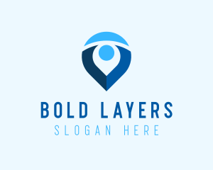 Digital Navigation Application logo design