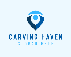 Digital Navigation Application logo design