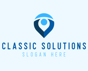 Digital Navigation Application logo design