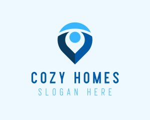 Digital Navigation Application logo design